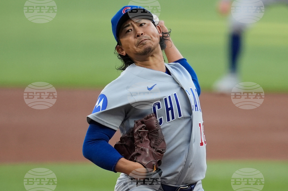 Cubs Braves Baseball