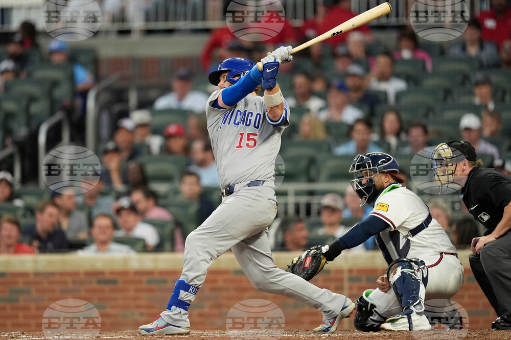 Cubs Braves Baseball