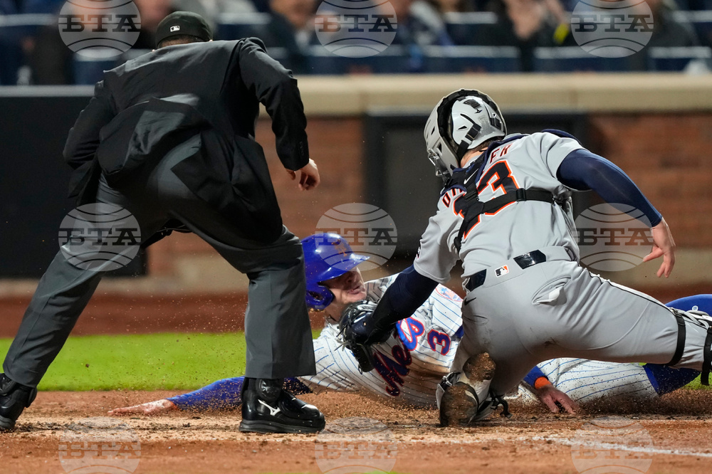 Tigers Mets Baseball