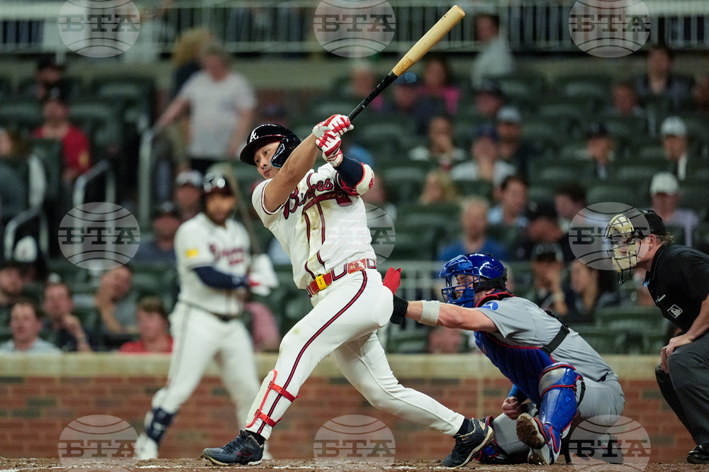 Cubs Braves Baseball