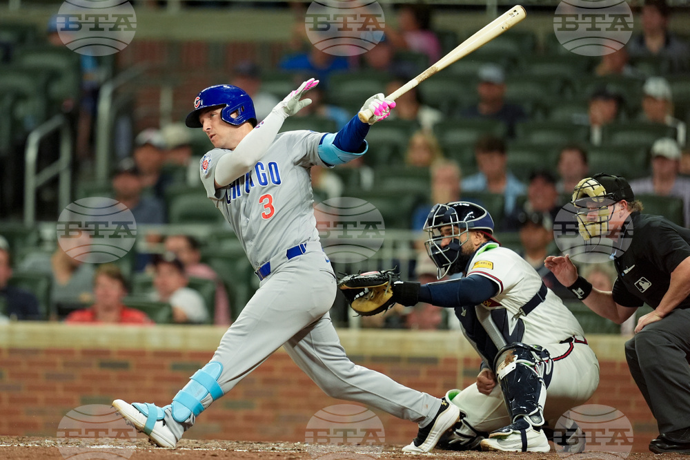 Cubs Braves Baseball