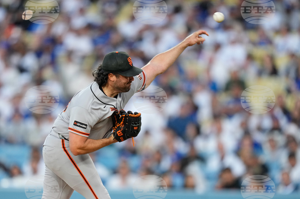 Giants Dodgers Baseball