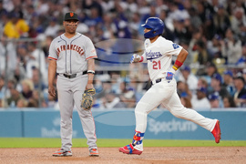 Giants Dodgers Baseball