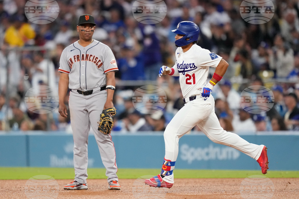 Giants Dodgers Baseball