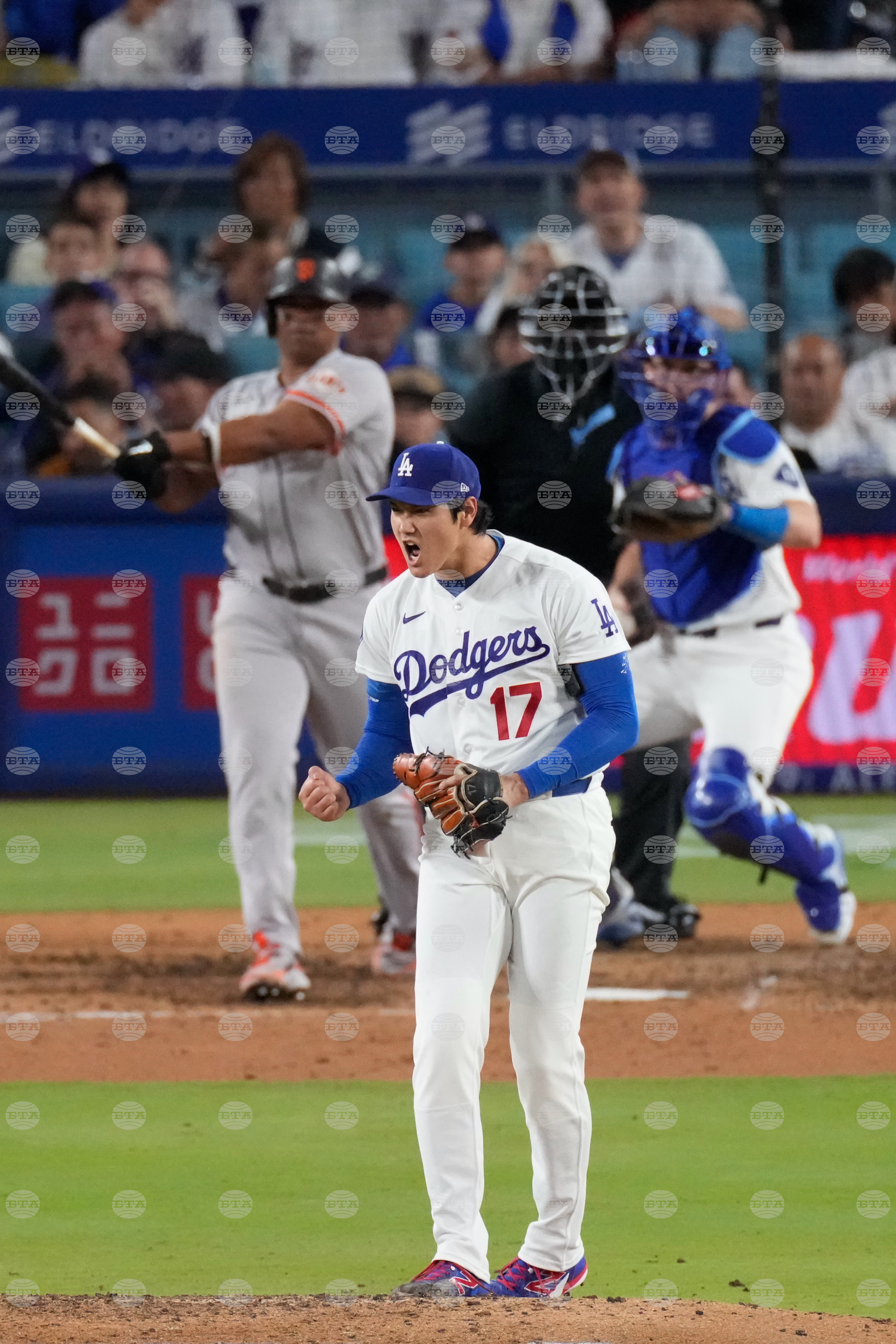 Giants Dodgers Baseball