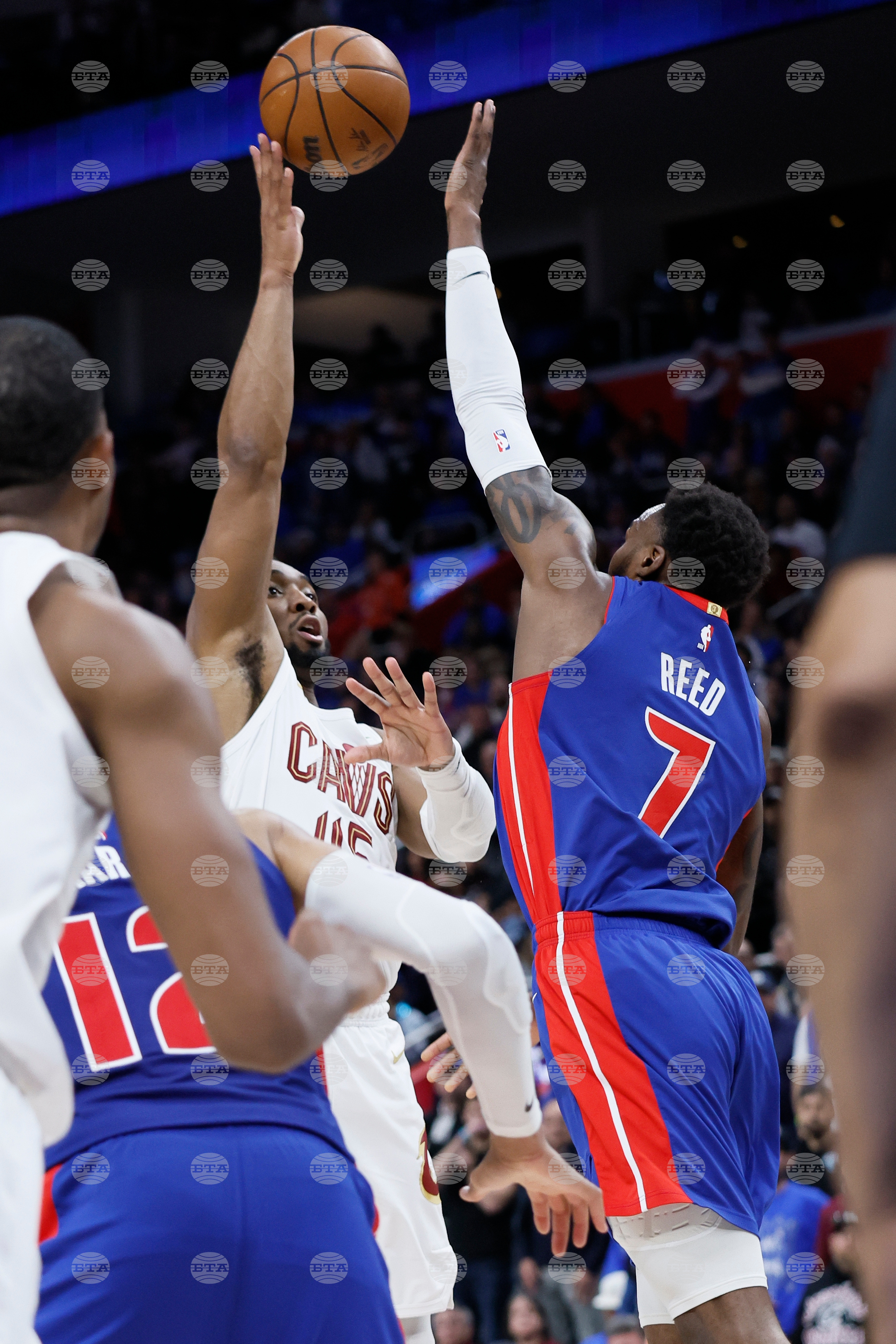 Cavaliers Pistons Basketball