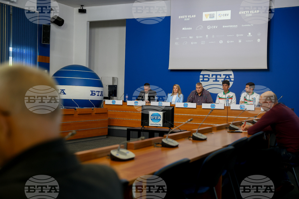 Национален пресклуб БТА  - София - плажен волейбол - пресконференция