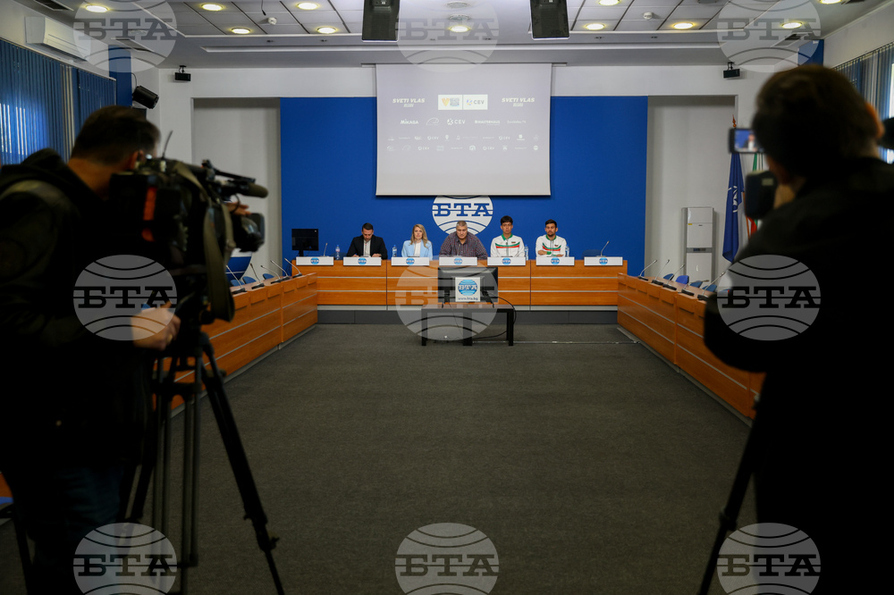 Национален пресклуб БТА  - София - плажен волейбол - пресконференция