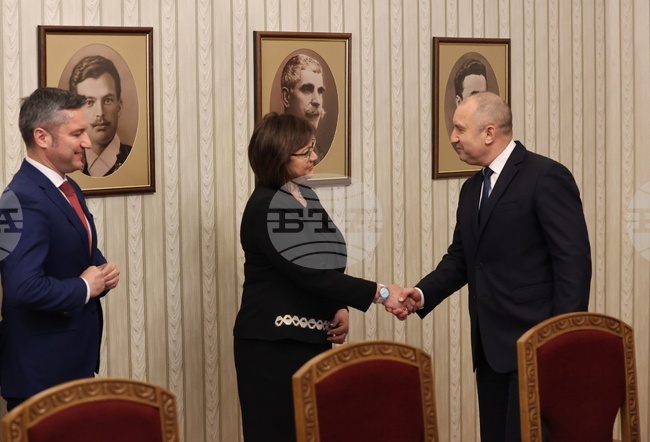 Румен Радев - БСП - консултации