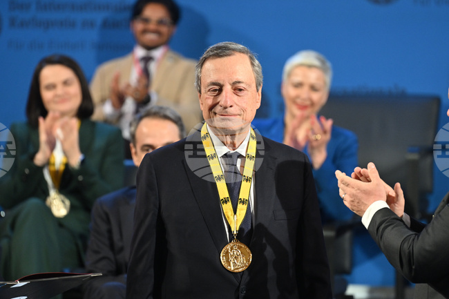 Germany Draghi Charlemagne Prize