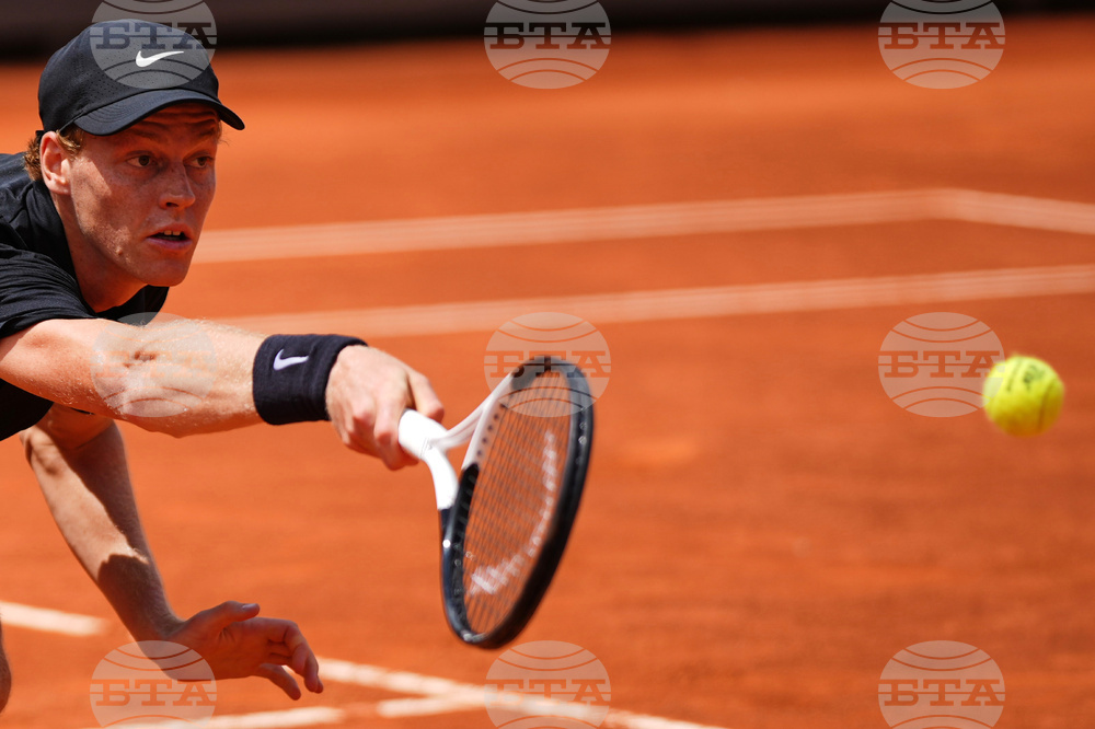 APTOPIX Italian Open Tennis