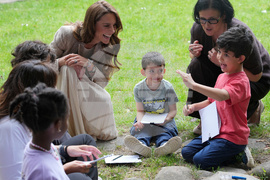 APTOPIX Italy Britain Royals