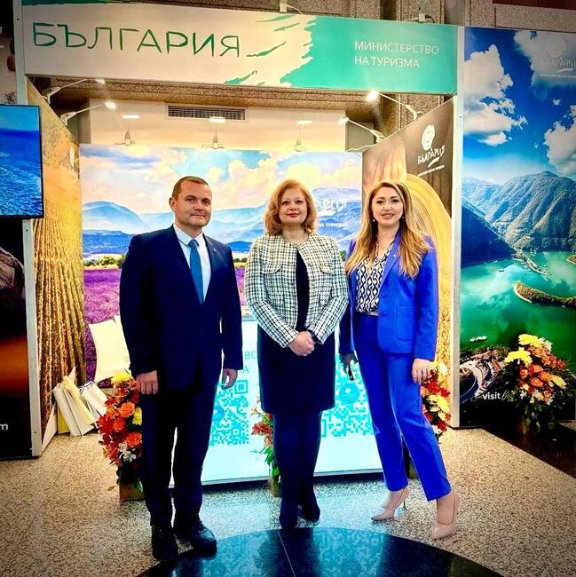 Министерство на туризма: Заместник-министър Мариела Модева откри туристическото изложение „Уикенд туризъм“ в Русе