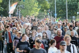 Сърбия - Белград - протест