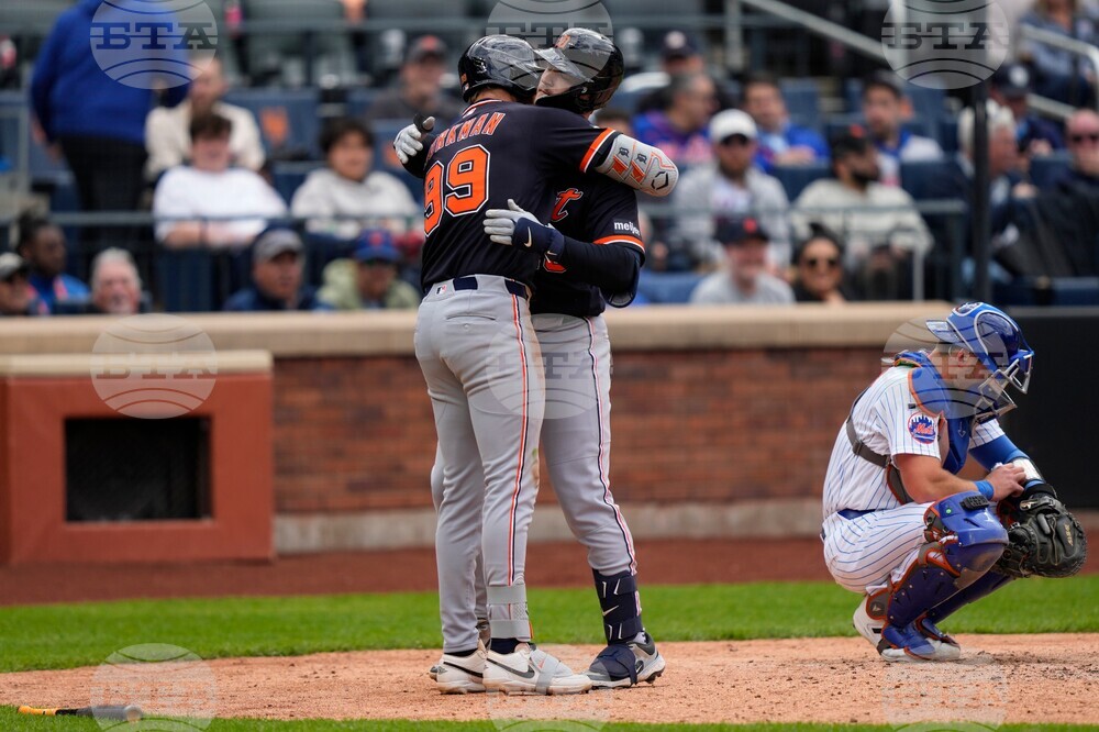 Tigers Mets Baseball