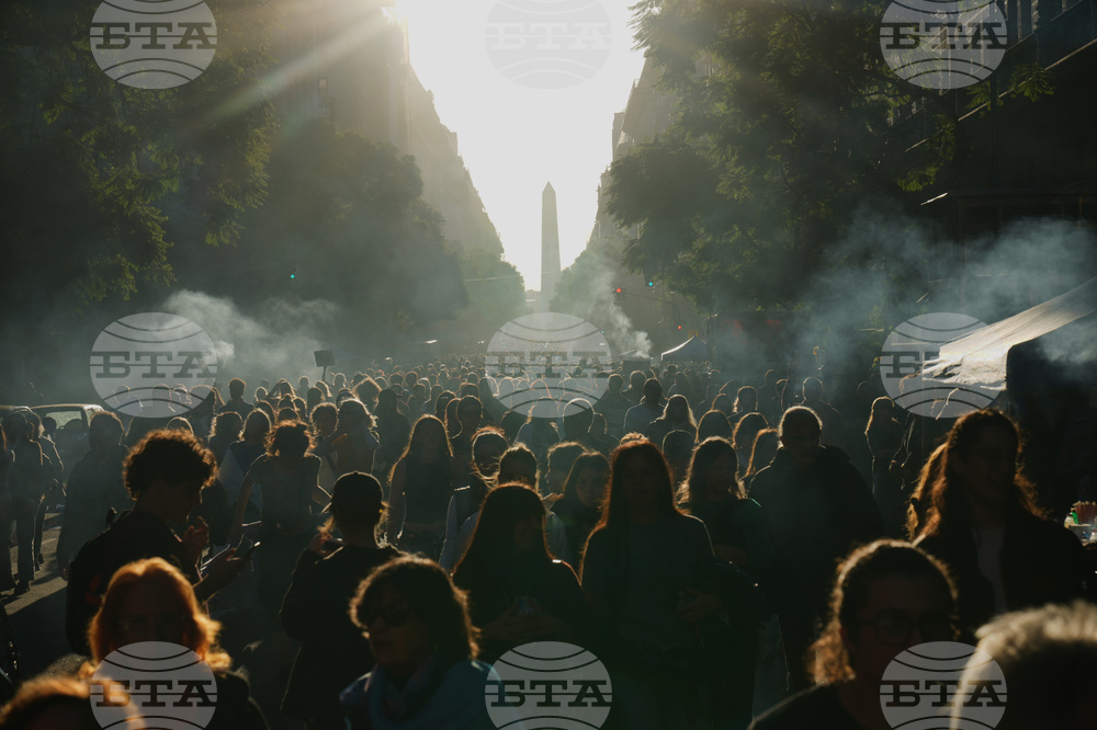 APTOPIX Argentina University Protest