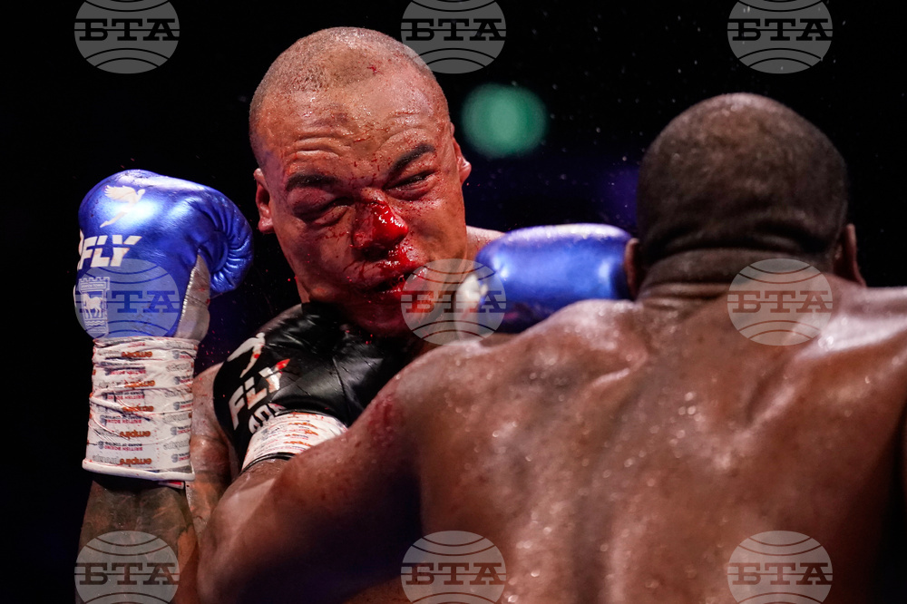 APTOPIX Britain Wardley Dubois Boxing