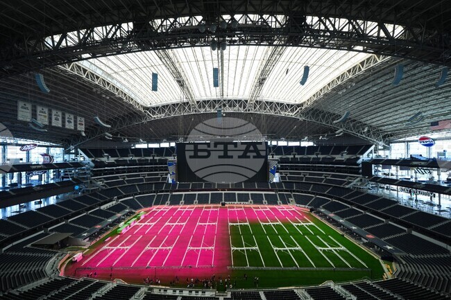 APTOPIX WCup Venues Stadiums Dallas Soccer