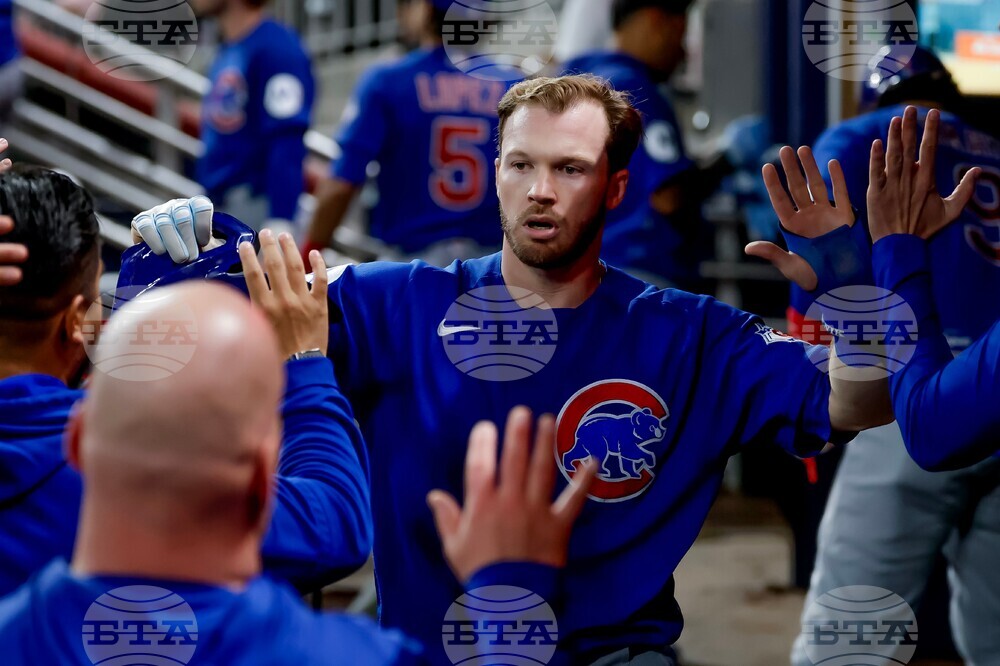 Cubs Braves Baseball