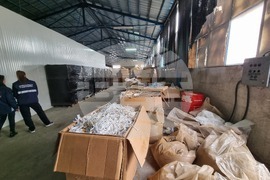 Севлиево - незаконно произведени цигари - брифинг