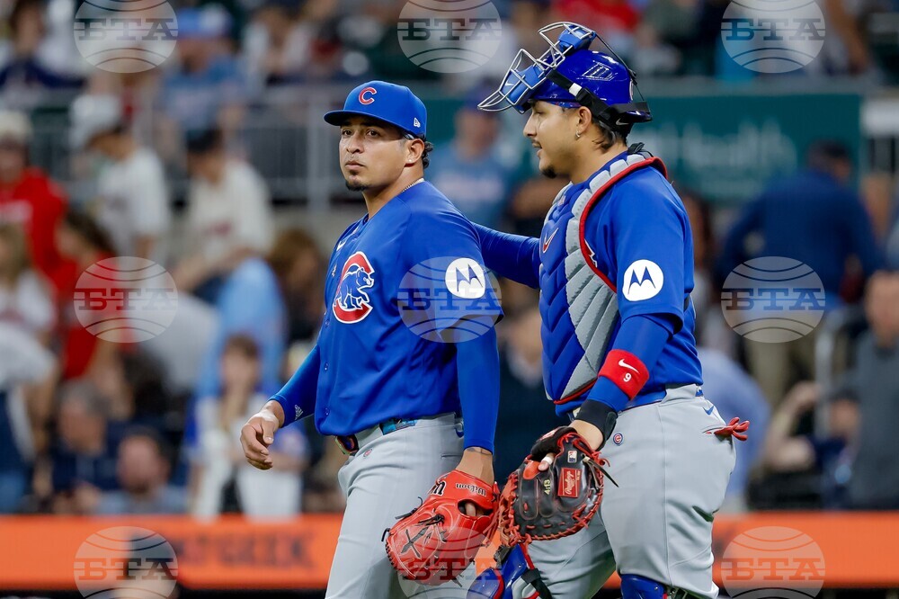 Cubs Braves Baseball