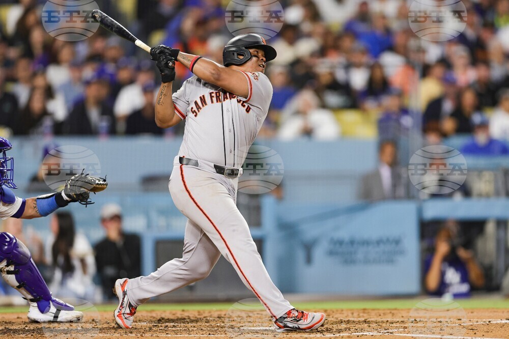 Giants Dodgers Baseball