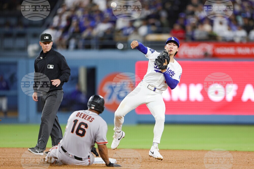 Giants Dodgers Baseball