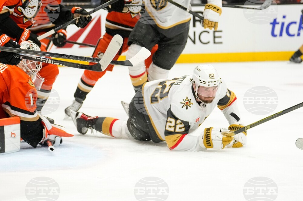Golden Knights Ducks Hockey