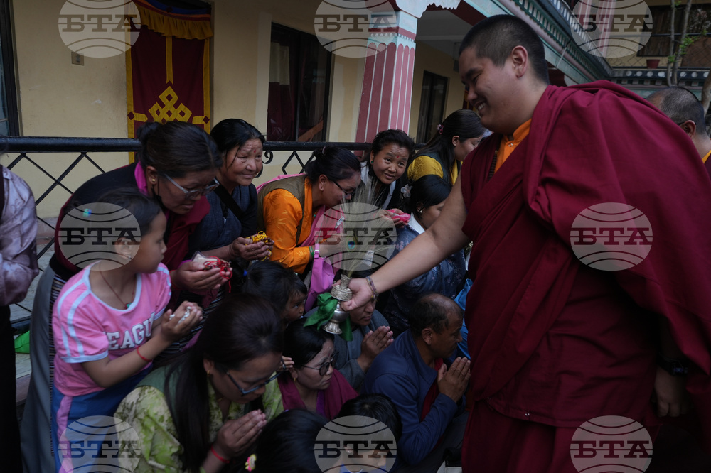 Teenage Buddhist Lama
