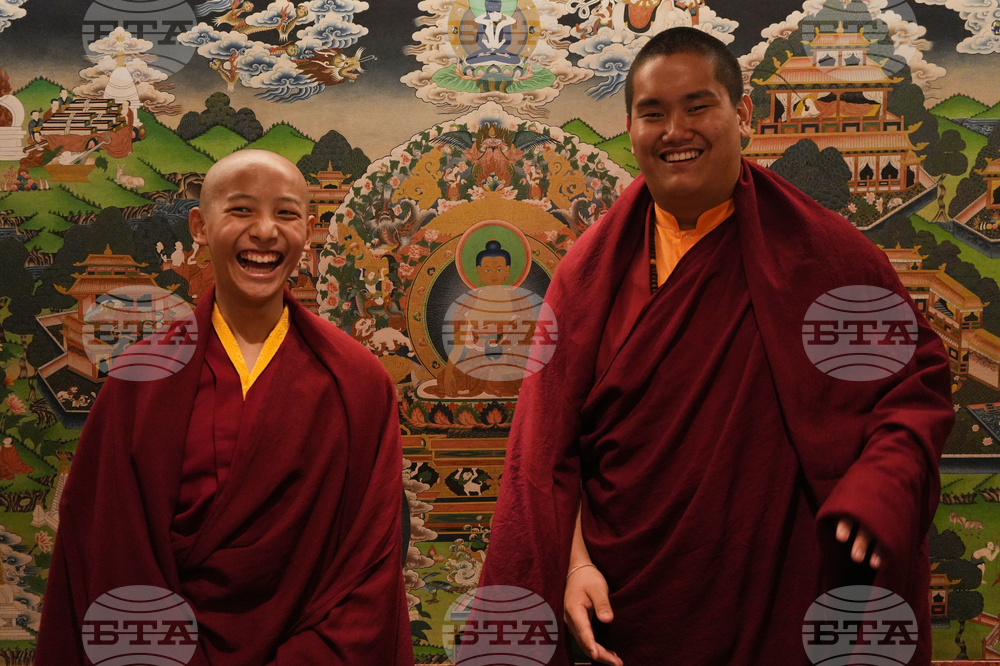 Teenage Buddhist Lama