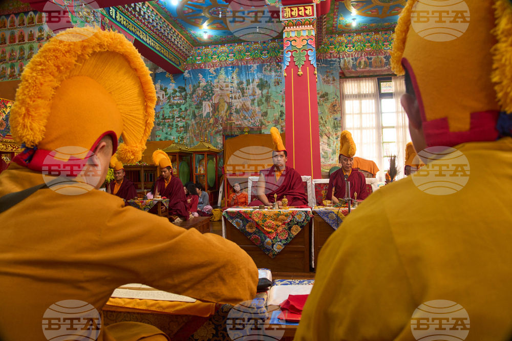 Teenage Buddhist Lama