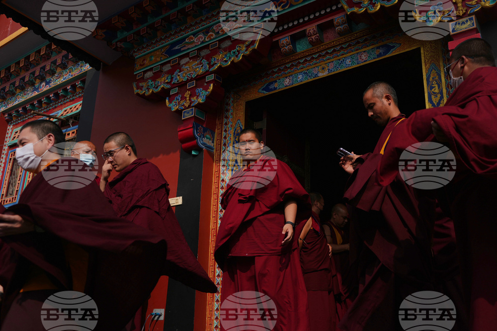 Teenage Buddhist Lama