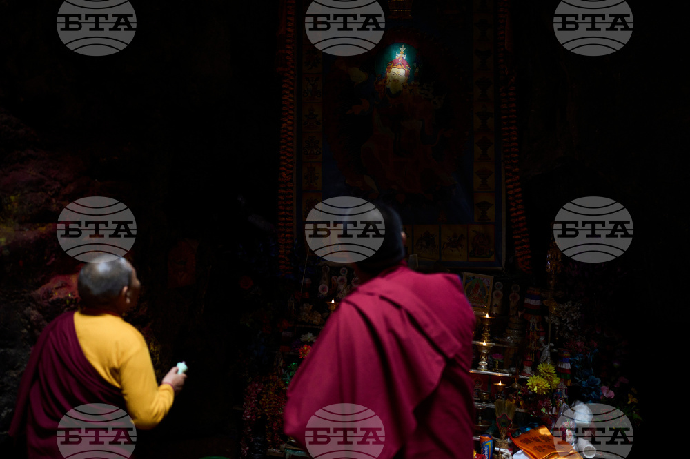 Teenage Buddhist Lama