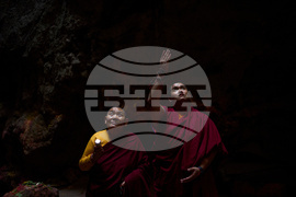 APTOPIX Teenage Buddhist Lama