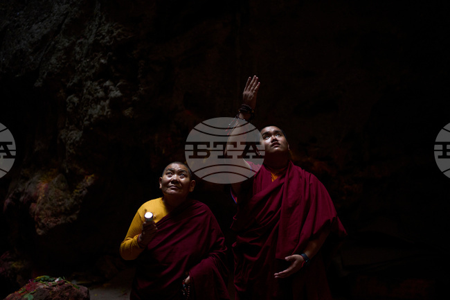 APTOPIX Teenage Buddhist Lama
