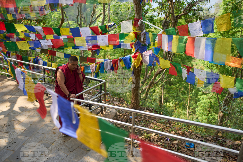 Teenage Buddhist Lama