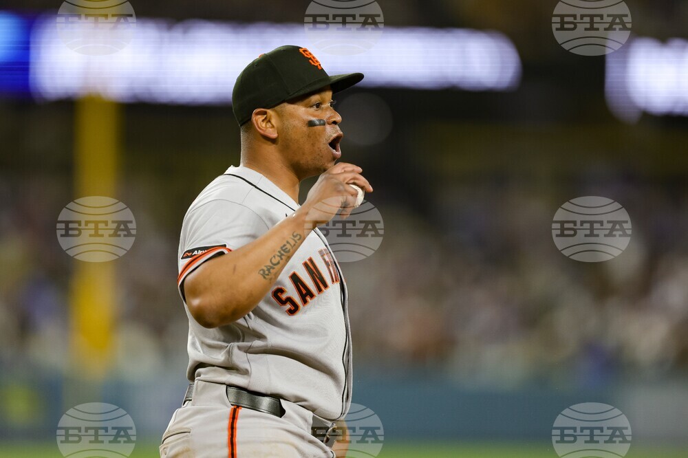 Giants Dodgers Baseball