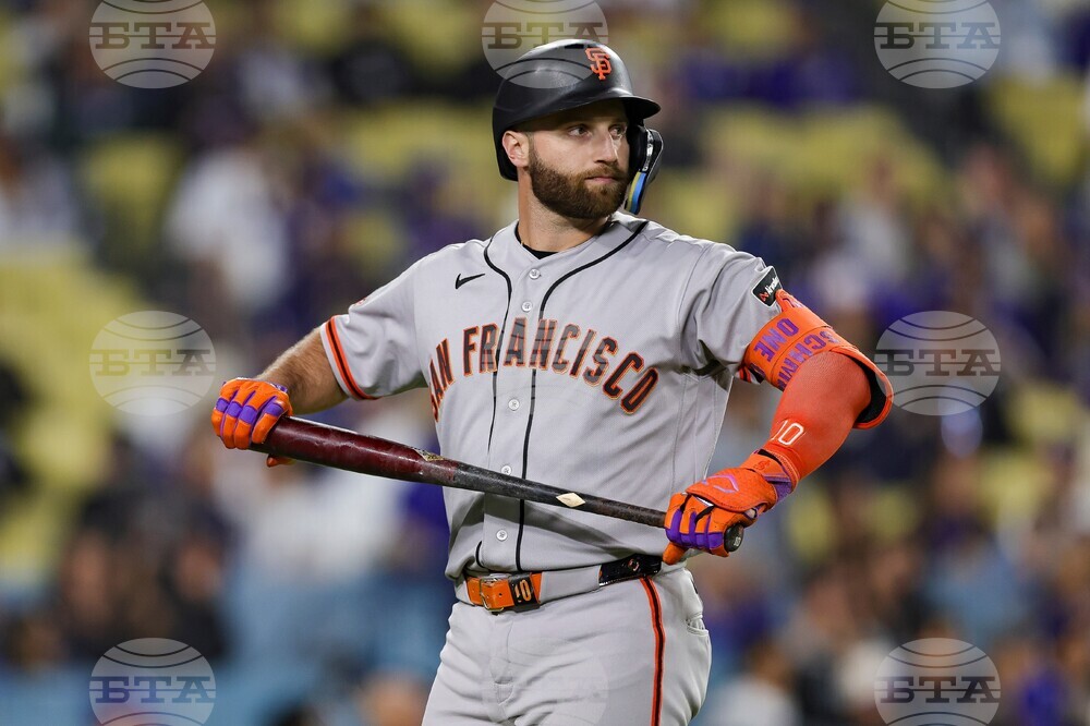 Giants Dodgers Baseball
