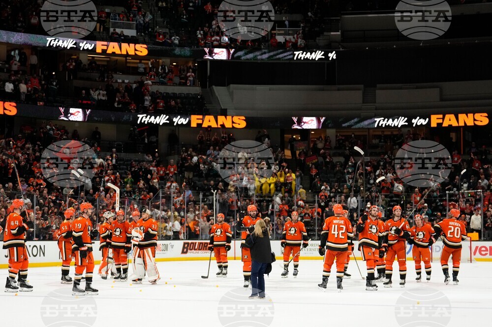 Golden Knights Ducks Hockey