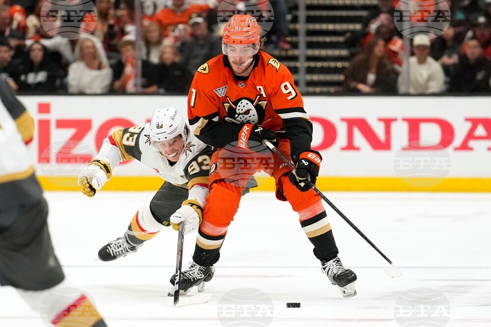 Golden Knights Ducks Hockey