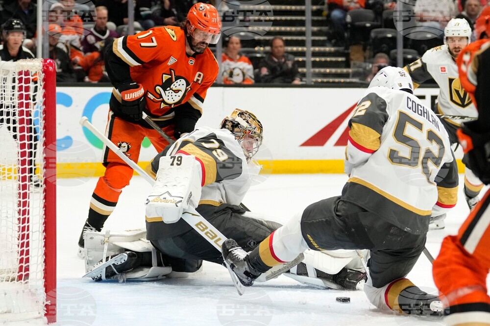 Golden Knights Ducks Hockey
