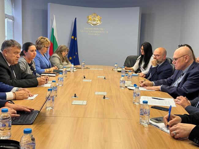 Education Minister Meets World Bank Regional Director for Human Development in Europe, Central Asia Region