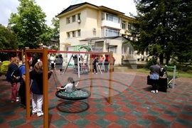 Специализирана болница за рехабилитация на детска церебрална парализа „Света София“ - детска площадка - откриване