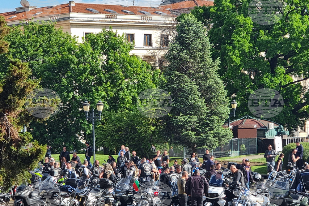 Mотоциклетисти - протест