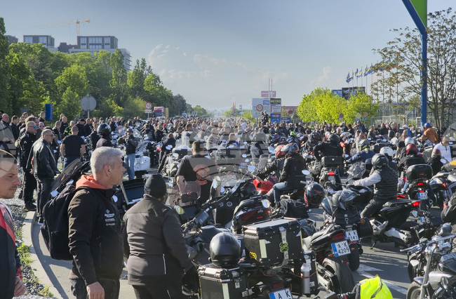Бургас - протест - мотоклубове