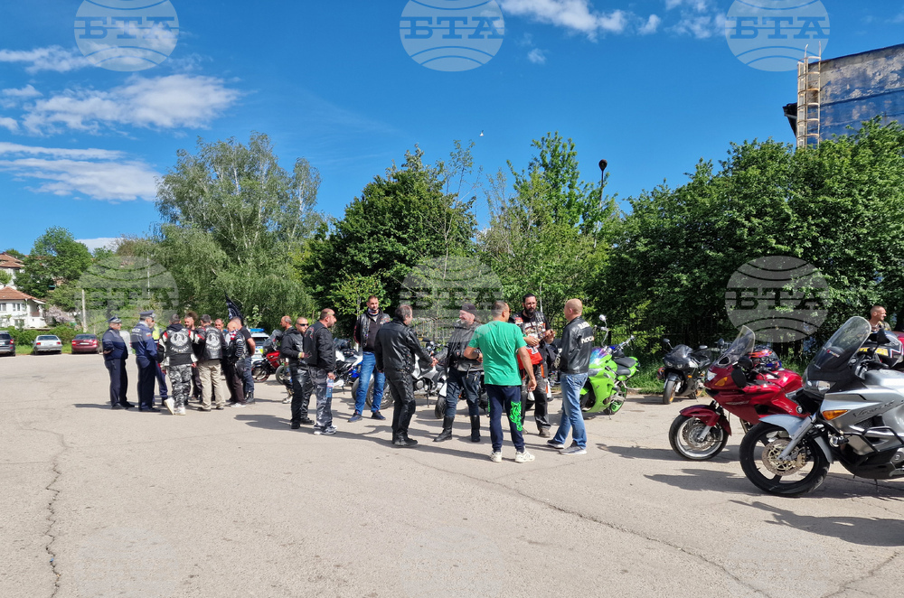 Перник - мотористи - национален протест