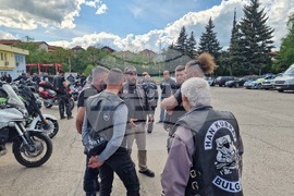 Перник - мотористи - национален протест