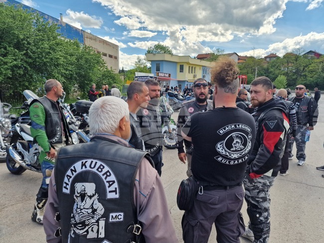 Перник - мотористи - национален протест
