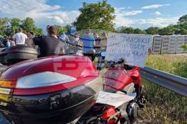 Пловдив - мотористи - протест