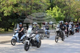 Благоевград - мотористи - национален протест